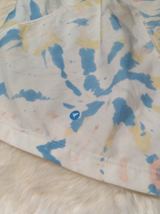 Birddogs Men's Size Small Tie Dye Classic Lined Athletic 7" Gym Shorts with Zip - Picture 7 of 10